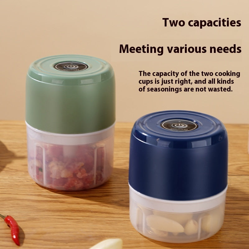 Mini Wireless Electric Garlic