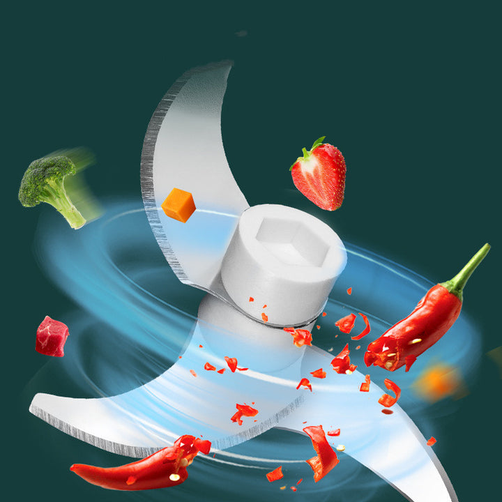 Portable Electric Mini Garlic Cutter Masher