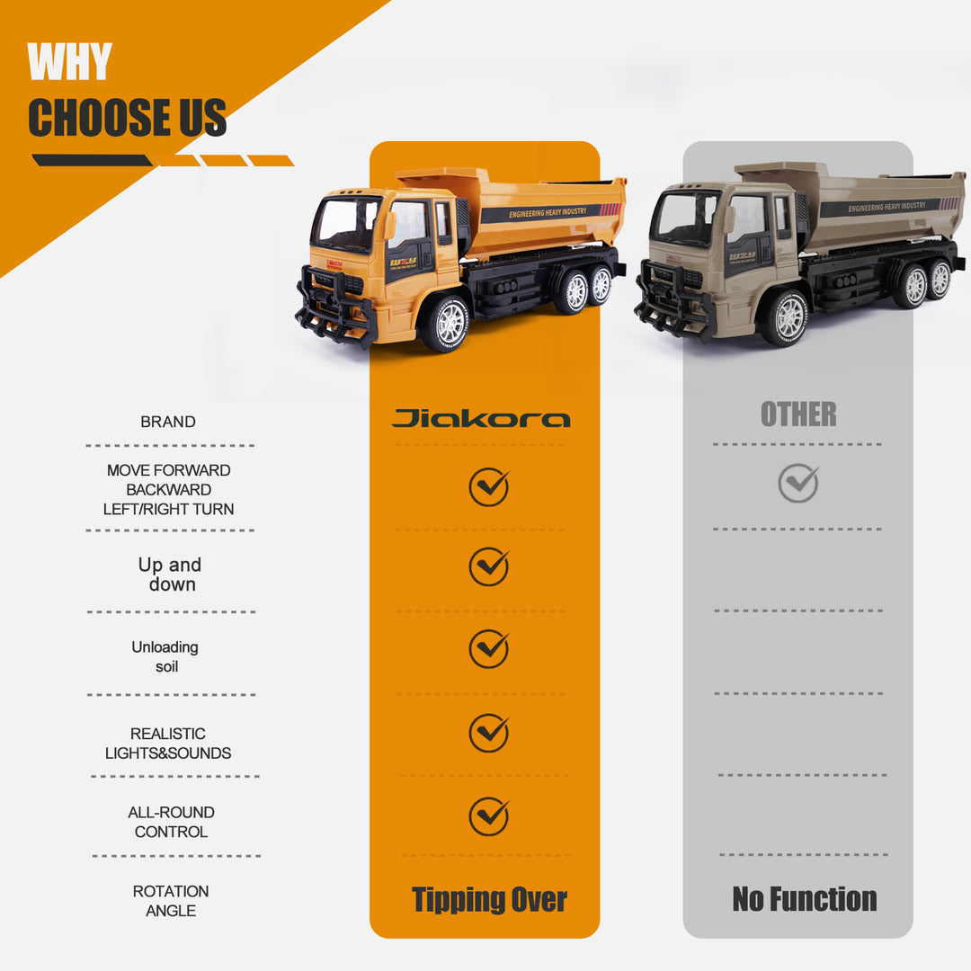 Remote-controlled Engineering Vehicle Toys